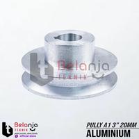 Gambar Pully Alumunium A 1 Jalur 3" As 20 mm Pulley Puli A1 3 Inch As 20mm dari Belanja Teknik Kota Bogor 1 Tokopedia