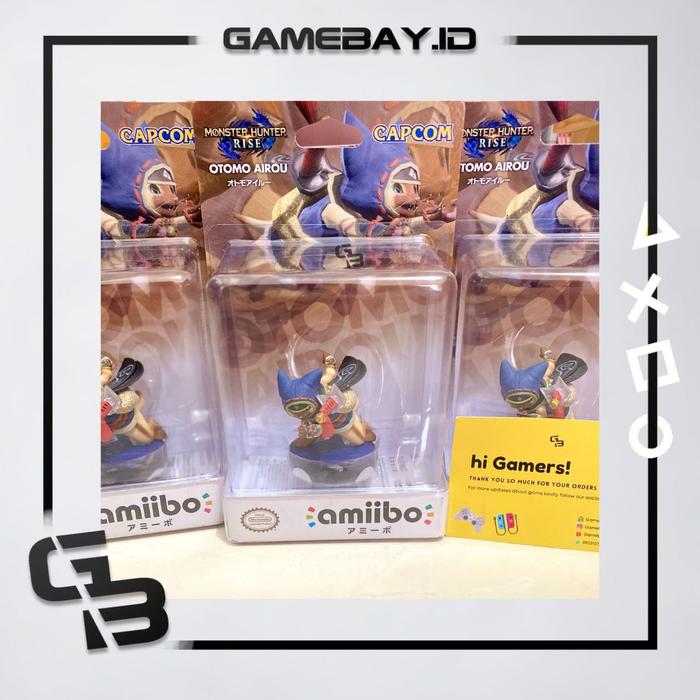 Gambar amiibo Monster Hunter Rise Palico Nintendo Switch dari GameBayID Kota Administrasi Jakarta Barat Tokopedia