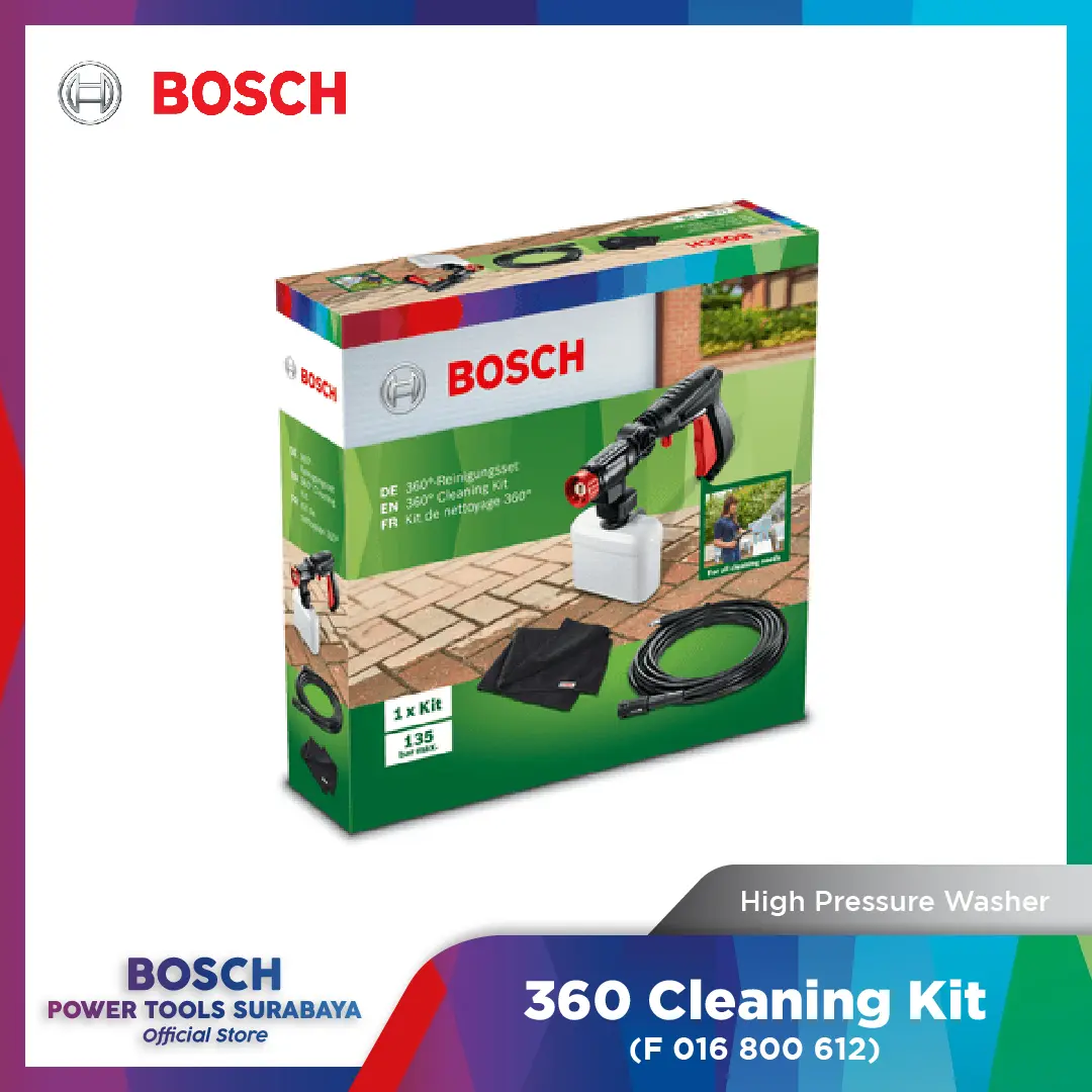 Accesories Bosch 360 Cleaning Kit for AQT & Aquatak Max 135 Bar