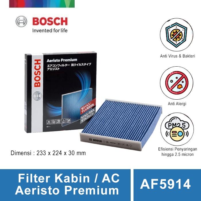 Gambar Bosch AF5914 Aeristo Premium Filter Kabin /AC Mobil Civic FD Civic FB dari Bosch Automotive Kab. Bekasi Tokopedia