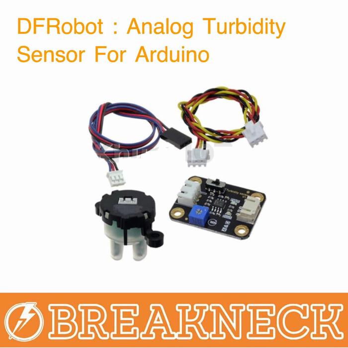 Gambar DFRobot : Analog Turbidity Sensor For Arduino dari Breakneck Kab. Tangerang Tokopedia
