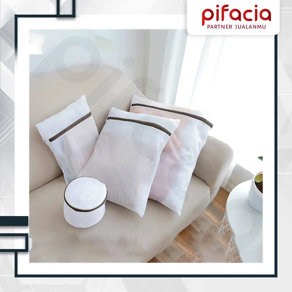 Set Laundry Bag Jaring Kantong Mesin Cuci Baju Kotor Bra Celana Dalam