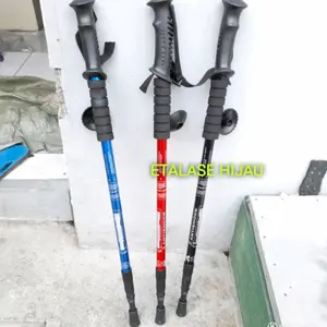 Tongkat Mendaki Gunung Lipat Panjang Pendek Alumunium Ringan ORIGINAL Camping Outdoor