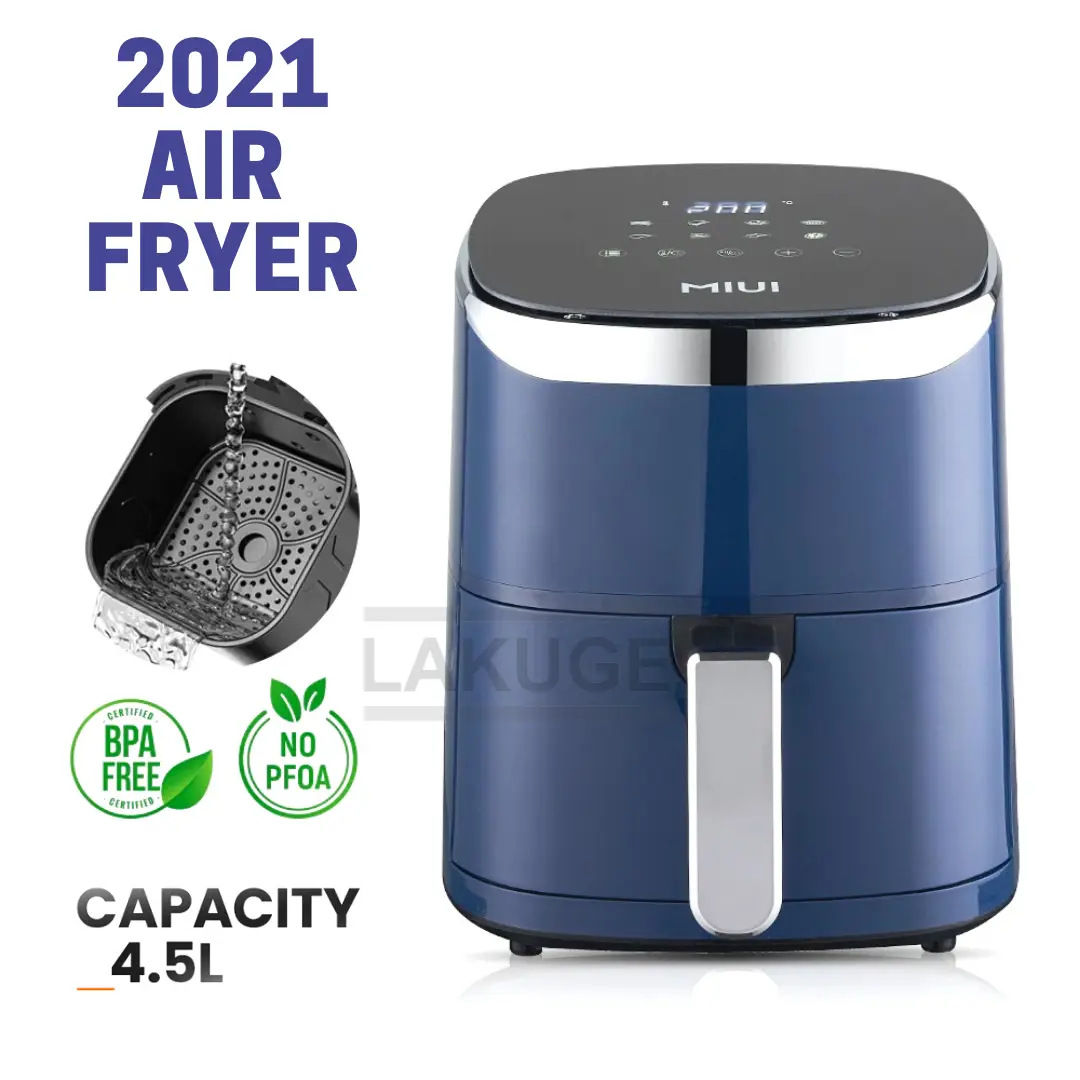 Air Deep Fryer 4.5L Digital Control Mesin Penggoreng Tanpa Minyak
