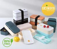 Gambar Lunchbox Orinoco Or-0821 2 Susun Bpa Free Anti Tumpah + Sendok Sumpit - OR-0689 Putih dari Kioslunchbox bogor Kota Bogor 1 Tokopedia