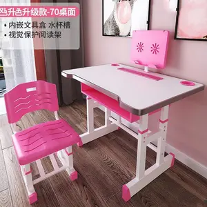 Meja Kursi Belajar Anak Minimalis Kids Study Table Home Kuat Set Kado