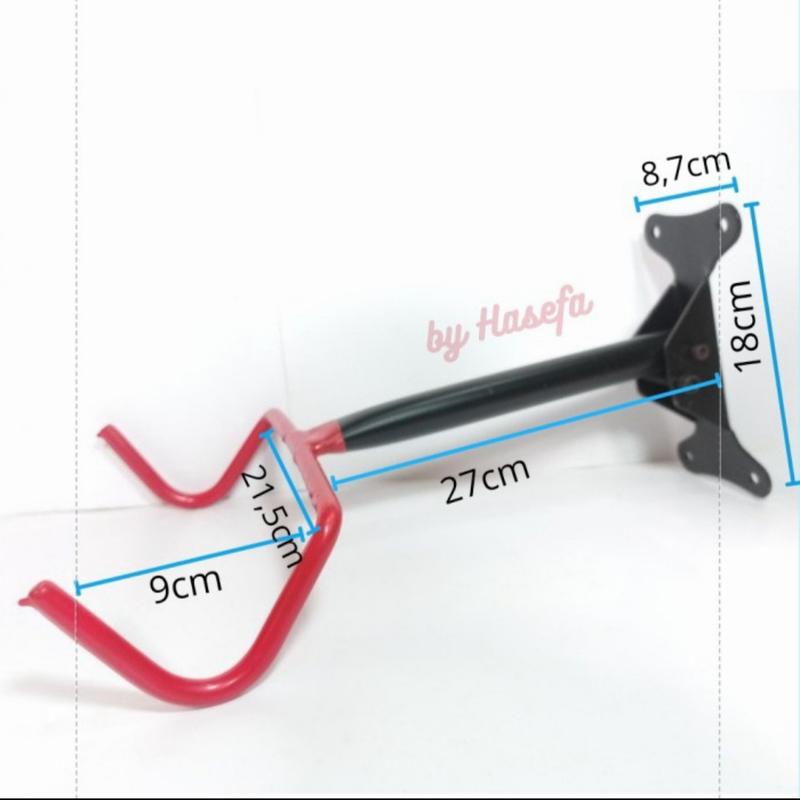 Gantungan Sepeda DiTembok Stand Display Bracket Bike Stand Wall Hanger 2