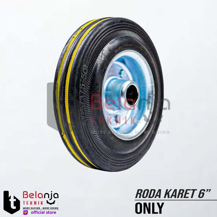 Gambar Roda Karet Only 6" Inch Roda Trolly Trolley Tanpa Kaki Roda Etalase 6 dari Belanja Teknik Kota Bogor Tokopedia