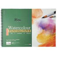 Gambar ARTO COTTON WATER COLOUR BOOK SPIRAL 300 GSM 12SHEETS dari LeevenCo Kota Surabaya 2 Tokopedia