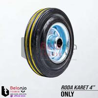 Gambar Roda Karet Only 4" Inch Roda Trolly Trolley Tanpa Kaki Roda Etalase 4 dari Belanja Teknik Kota Bogor 1 Tokopedia