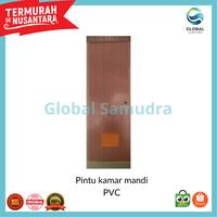 Gambar Pintu Kamar Mandi PVC ( Pintu Pvc Polos ) - Cream + P. Kayu dari Global Samudra Kota Tangerang 3 Tokopedia