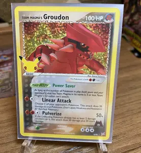 Pokemon TCG Celebrations 25th Anniversary Team Magma's Groudon