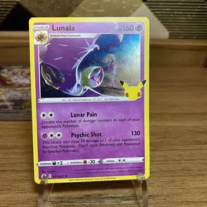 Pokemon TCG Celebrations 25th Anniversary Lunala
