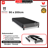 Gambar Dipan Minimalis 90 Knock Down by SLEEP OWL | Rangka Tempat Tidur dari Citra furniture Kota Administrasi Jakarta Pusat 4 Tokopedia