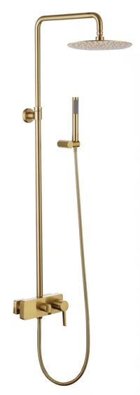 Gambar Shower Set with Bath/Shower Mixer Brushed Gold| FN-27300NG dari Aetrio Shop Kota Administrasi Jakarta Utara 2 Tokopedia