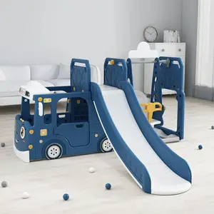 Perosotan tayo slide ayunan 3in1 seluncuran / pesorotan bus tayo kids