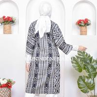 Gambar KI Outer Kimono Alesha Abu - Abu-abu, 4 dari KainIndonesiaco Kota Administrasi Jakarta Timur 4 Tokopedia