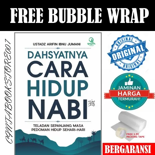BUKU RELIGI BEST SELLER DAHSYATNYA CARA HIDUP NABI TERBARU