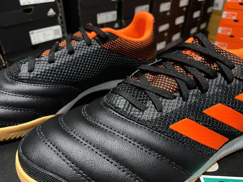 Sepatu Futsal Adidas Copa 20.3 IN Sala Black Orange EH1494 Original 2