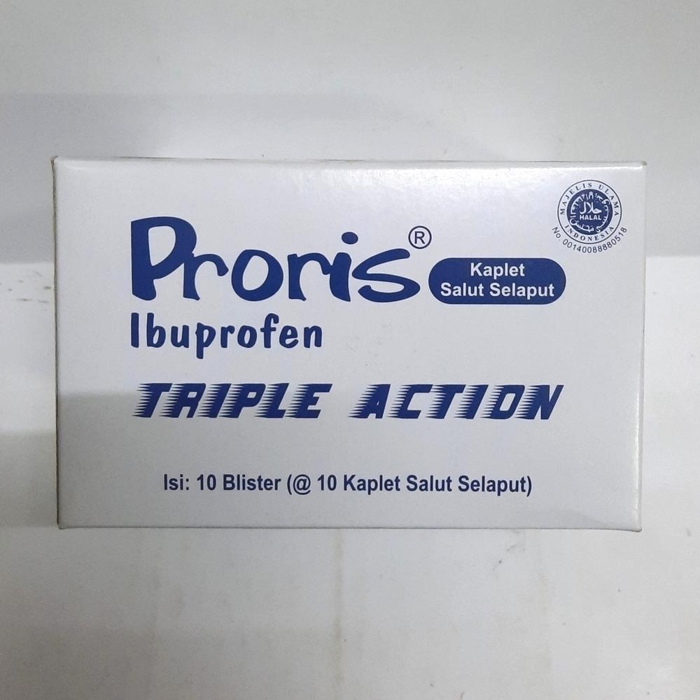 proris ibuprofen tablet isi 100 tablet (per box)