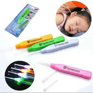 Alat Pembersih Telinga Korek Kuping LED Lampu Senter