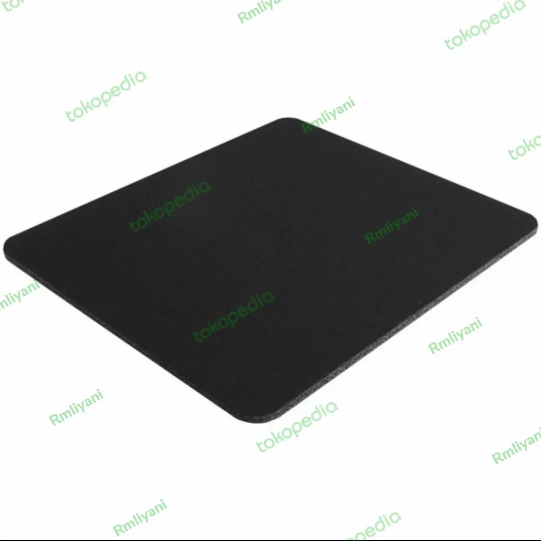 Mouse Pad Hitam Polos Mini