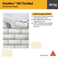 Gambar SikaMur 130 Thinbed Mortar Instan Lem Perekat Bata Ringan 40Kg dari Sika Jakarta Kab. Bekasi 3 Tokopedia