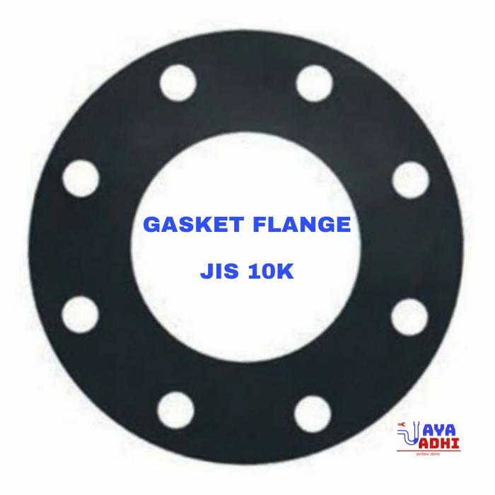 Gambar Gasket Flange 1-1/4" 1-1/2" 2" JIS 10K - 1,25  1,5  2 dim ( DN35 DN40 DN50 ) dari Jayadhi Kota Surabaya Tokopedia