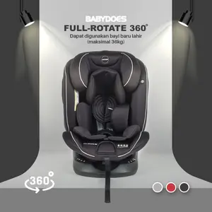 Carseat Babydoes Full Rotate 360 Derajat / Dudukan Mobil Anak Bayi