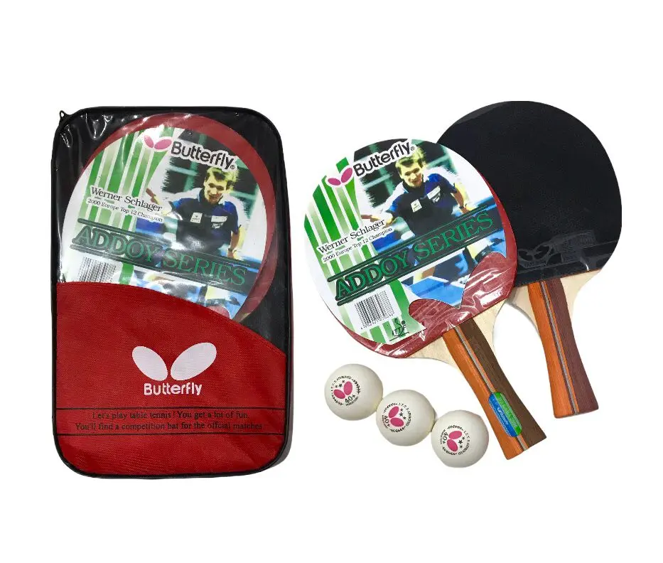 BAD PINGPONG BET PINGPONG TENIS MEJA BUTTERFLY SET ISI 2