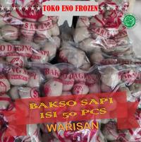 Gambar Bakso daging sapi Isi 50pcs dari Toko Eno Frozen Kab. Bogor 3 Tokopedia