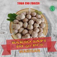 Gambar Bakso daging sapi Isi 50pcs dari Toko Eno Frozen Kab. Bogor 2 Tokopedia