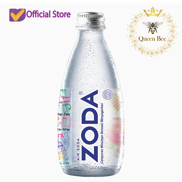 Gambar Zoda Air Soda 24 botol @250ml dari QueenBee 88 Kota Administrasi Jakarta Utara Tokopedia