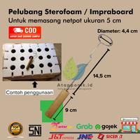 Gambar alat pelubang sterofoam netpot dari Atapponik Store Kota Surabaya 1 Tokopedia