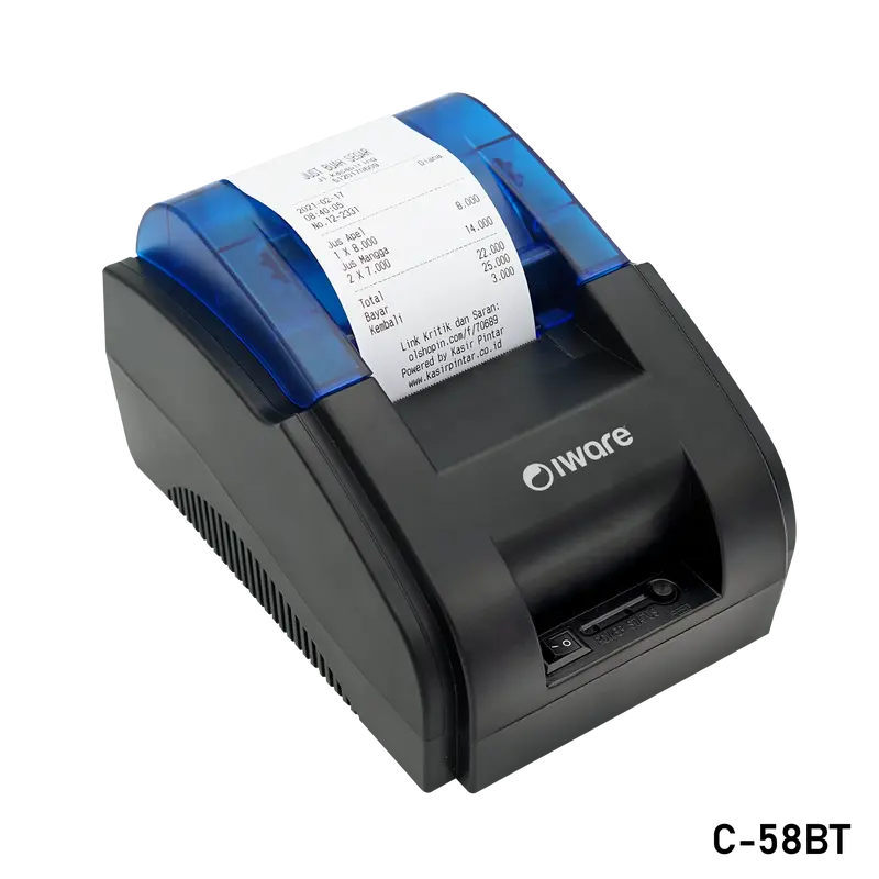 PAKET KASIR / PPOB ANDROID (CASH DRAWER+PRINTER BLUETOOTH+KERTAS) 3