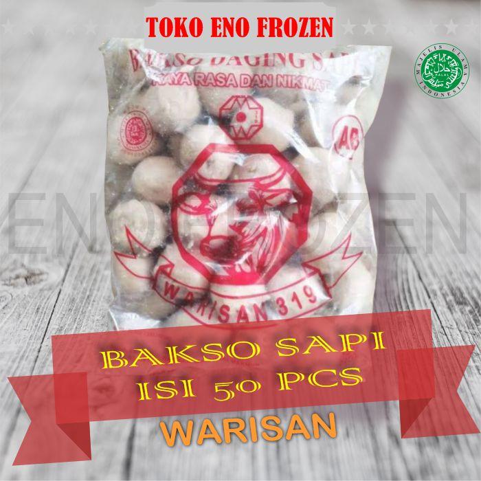 Gambar Bakso daging sapi Isi 50pcs dari Toko Eno Frozen Kab. Bogor Tokopedia