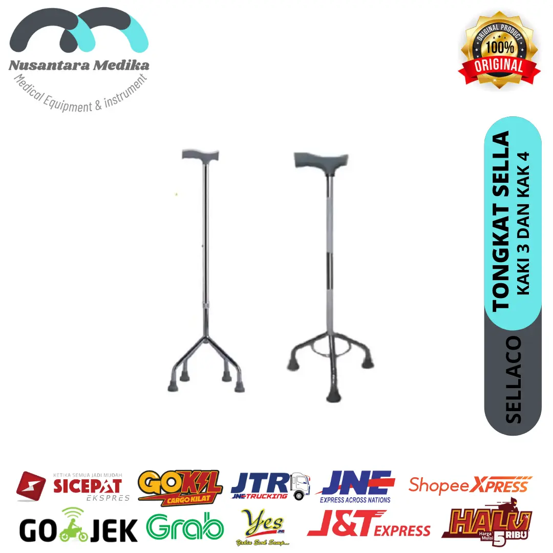 Tongkat Kaki 3 dan kaki 4