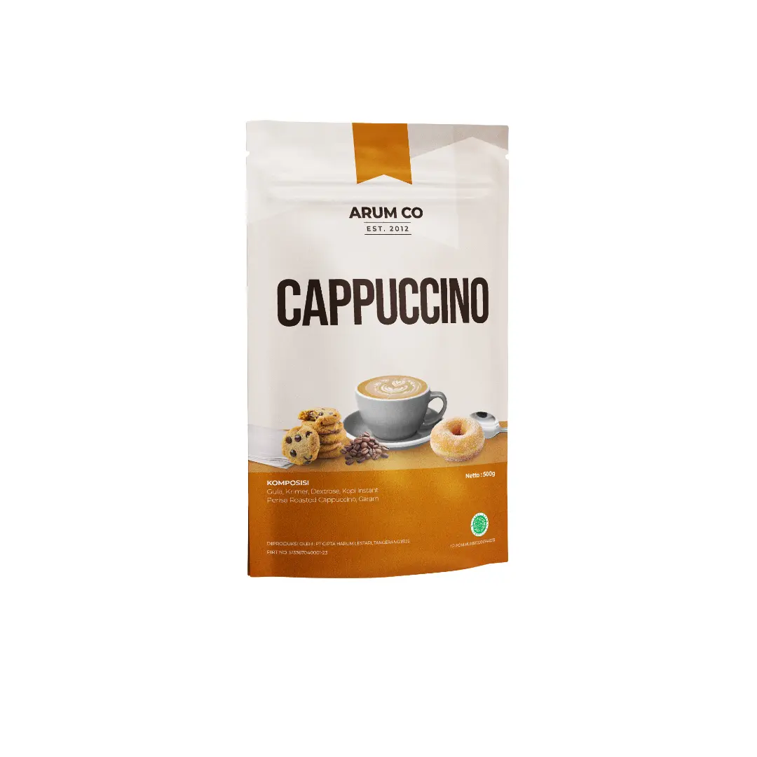 Arum Co CAPPUCCINO 500gr Minuman bubuk kopi instan Murah / enak