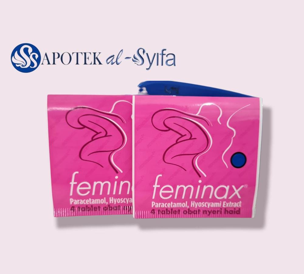Feminax Obat Nyeri Haid (1 strip isi 4 tablet)