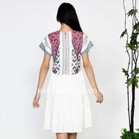 Gambar KI Dress Kinara Tenun Liora Pink - Hitam, 4 dari KainIndonesiaco Kota Administrasi Jakarta Timur 3 Tokopedia