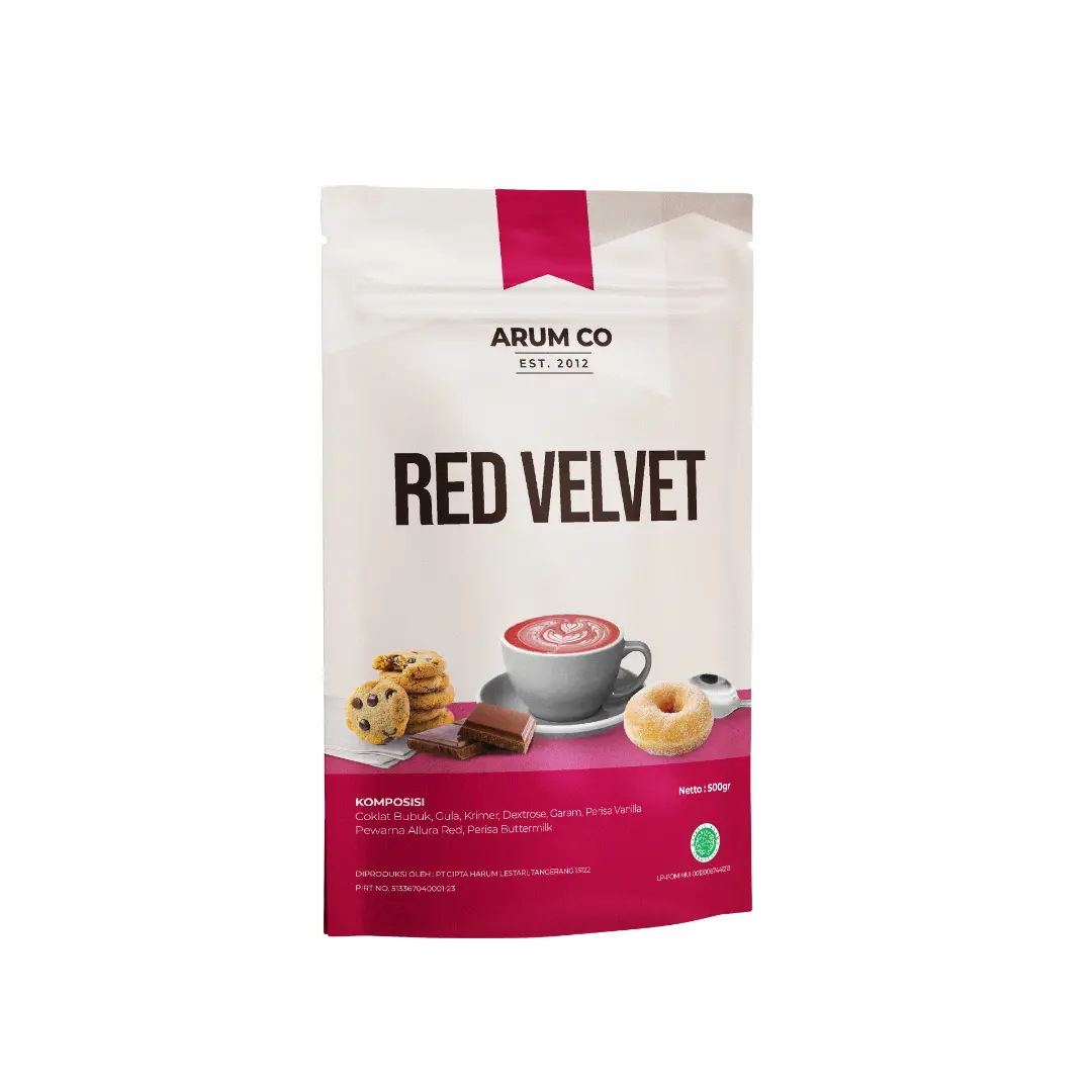 Arum Co RED VELVET 500gr Minuman Bubuk Coklat Instan Murah / Enak