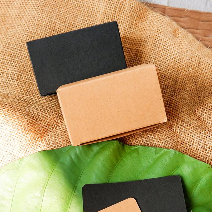 Gambar Panmomo Blank Kraft Paper Card Set Kartu Nama Isi 100 Pcs DIY Craft - Matte Black dari CENTRO TRADING Kota Bandung Tokopedia