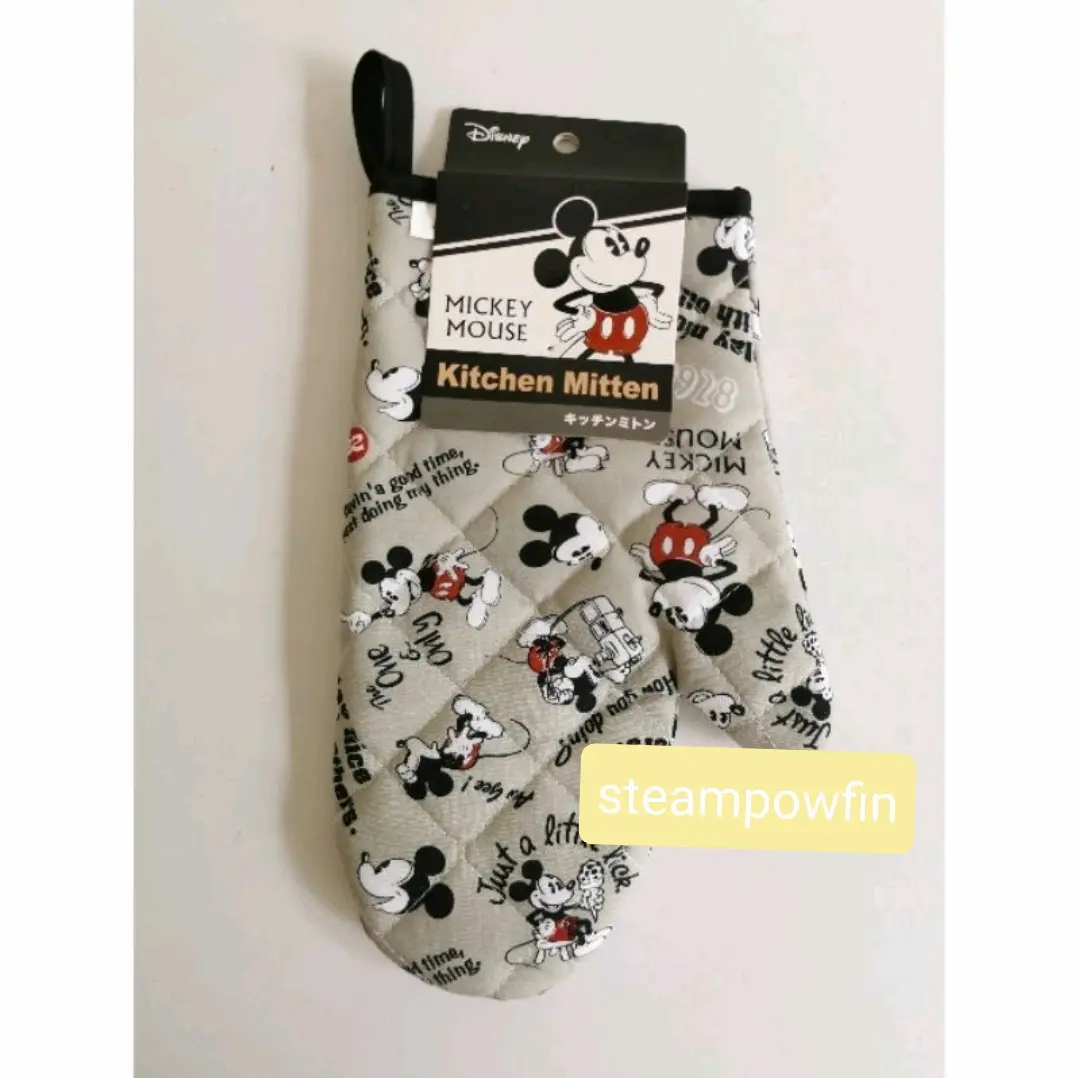 Oven Kitchen Mitten Disney Mickey Mouse Sarung Tangan Kain Dapur Mitt
