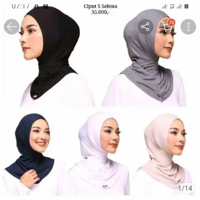 ciput selena elzatta Instan Jilbab 1