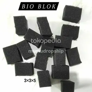 BIOFOAM BLOK (SATUAN) 3×3×5 Media Filter Aquarium/kolam