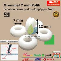 Gambar grommet 7mm putih untuk selang pe 7mm dari Atapponik Store Kota Surabaya 1 Tokopedia