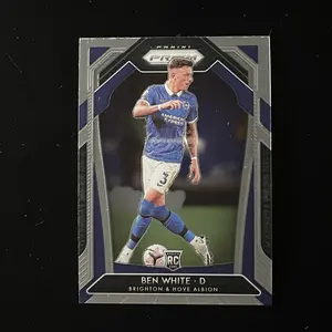 Kartu Bola Panini Prizm EPL 2020-21 Rookie Ben White RC