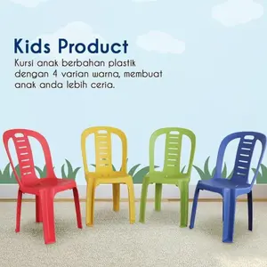 Olymplast OK 101 Bangku Anak Kursi Playgroup Plastik Children Chair