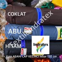 Gambar ( per setengah meter ) Kain furing ASAHI CAP KELINCI meteran lebar 120 cm bahan furing batik lapisan baju dress gamis koko brukat tile satin lapisan dalam tas schruncie craft hiasan kerajinan tangan dekorasi dekor kantong celana kain tipis menerawang dari textileindratex Kota Administrasi Jakarta Utara 4 Tokopedia