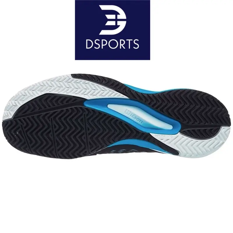 Wilson Amplifeel 2.0 2021 Black Blue ( Tennis Shoes Sepatu Tenis ) ORI 3